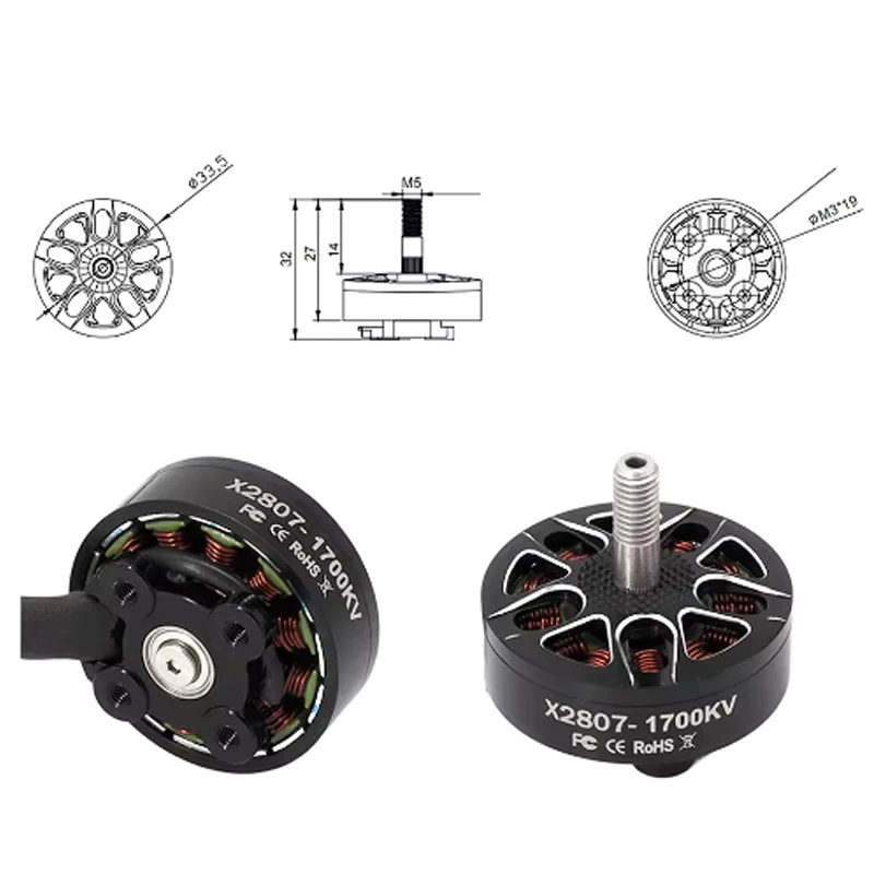 E-power X2807 2807 motor 1300k – Drone Battery 4S Bewertung und Preis