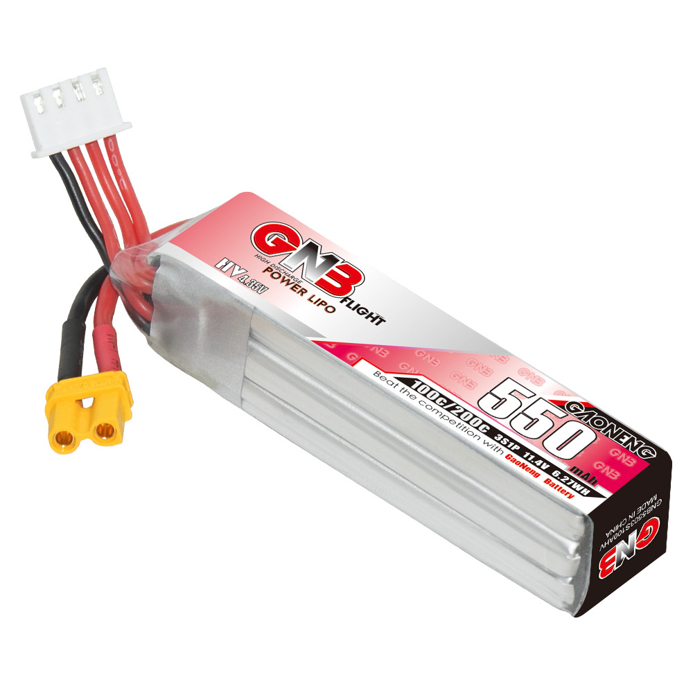GNB HV 11.4V 550mAh 100C/200C  – Drone Battery 3S Bewertung und Preis