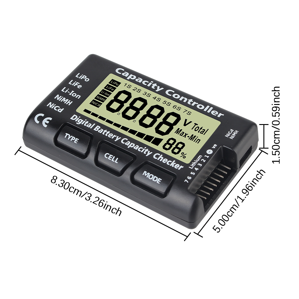 CellMeter 7 Battery Voltage Ca – Drone Battery Voltage Checker Bewertung und Preis