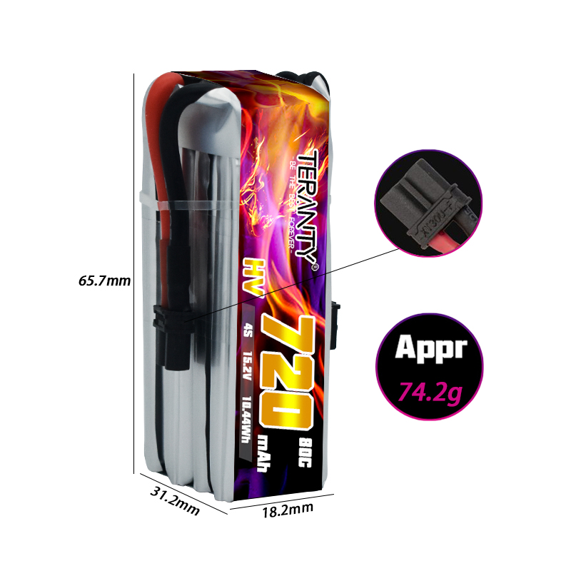 TERANTY 720mAh 4S 15.2V HV Lip – Drone Battery 4S Bewertung und Preis