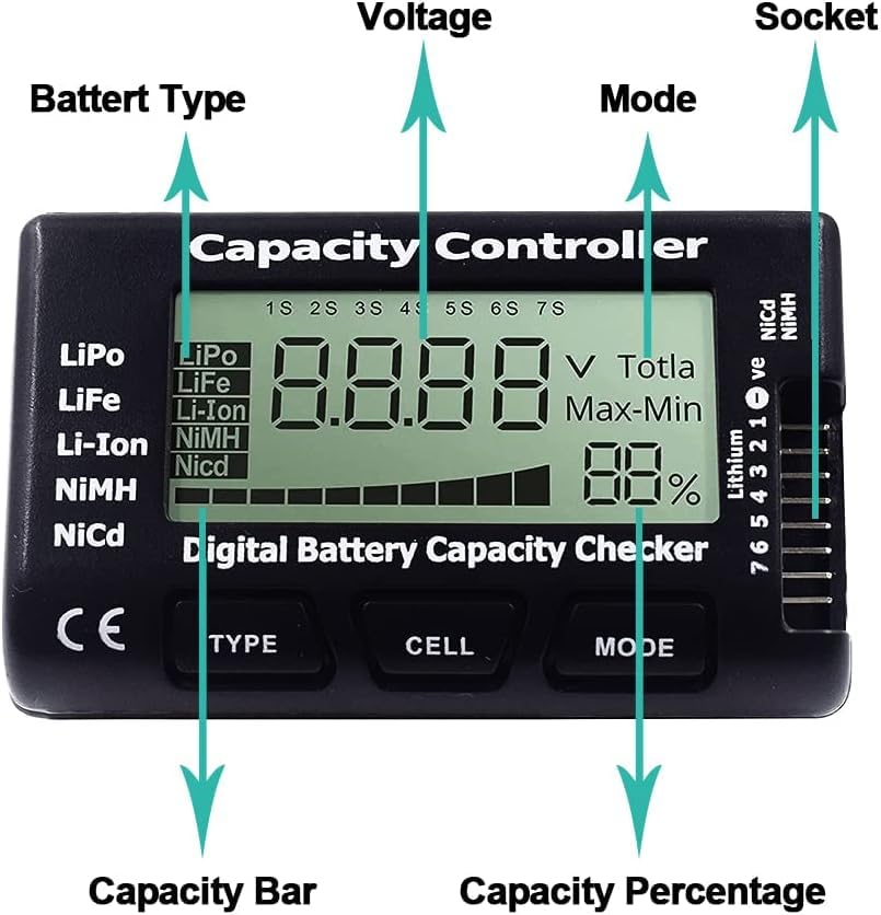 RC Cellmeter 7 Digital Battery – Drone Battery Voltage Checker Bewertung und Preis