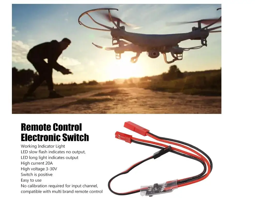 RC Remote Controlled AUX on/Of – Drone Battery High Voltage Bewertung und Preis